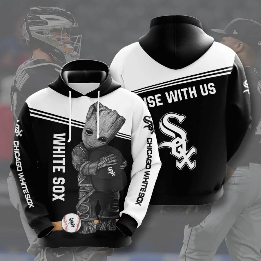 Sports Baseball Mlb Chicago White Sox Usa 464 3d Hoodie