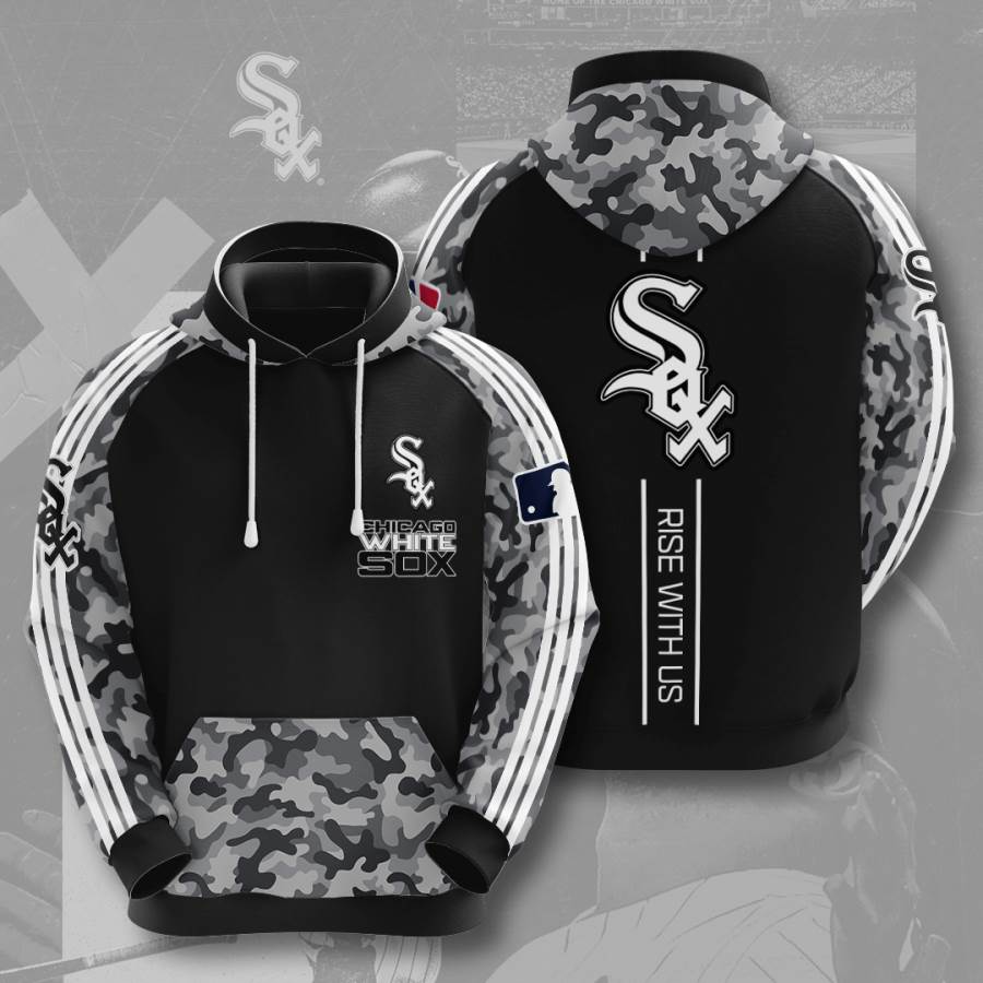 Sports Baseball Mlb Chicago White Sox Usa 466 3d Hoodie