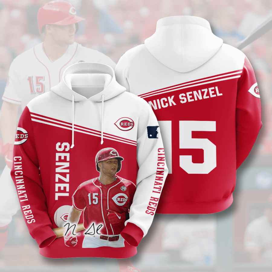 Sports Baseball Mlb Cincinnati Reds Nick Senzel Usa 716 3d Hoodie