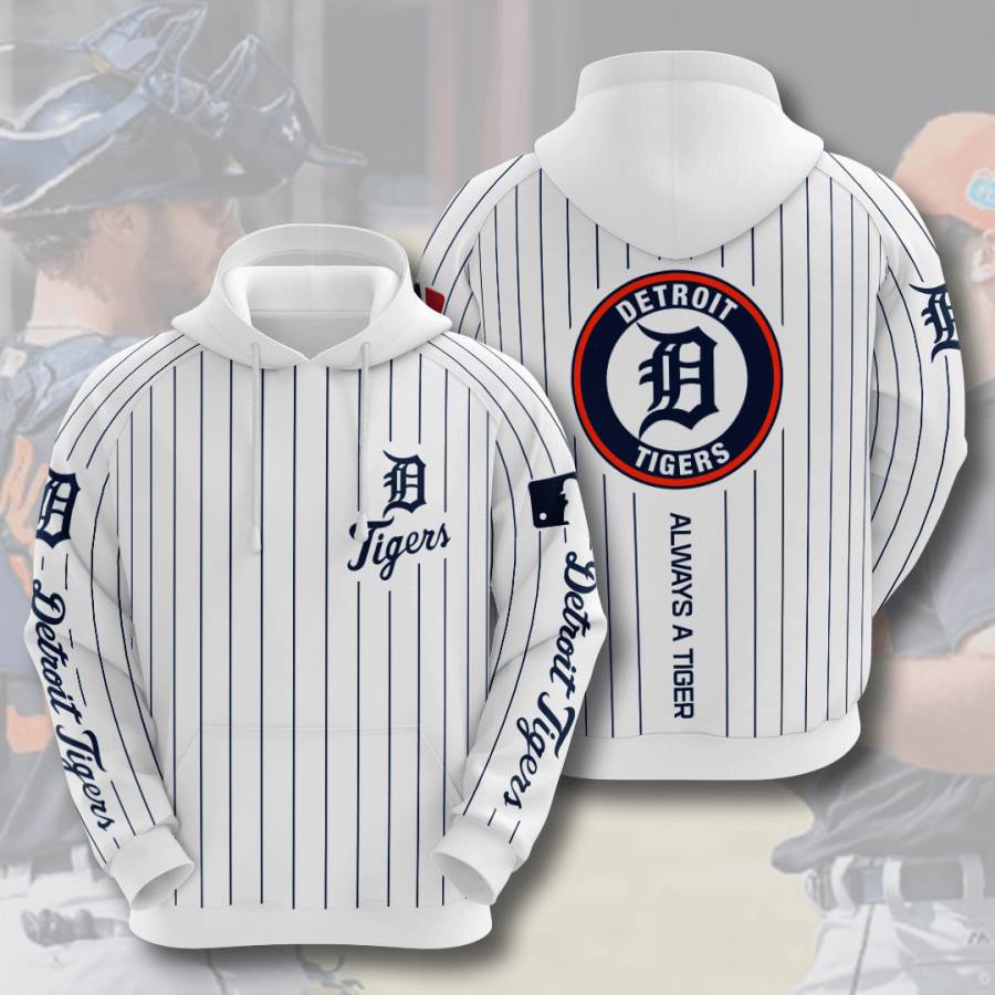 Sports Baseball Mlb Detroit Tigers Usa 486 3d Hoodie