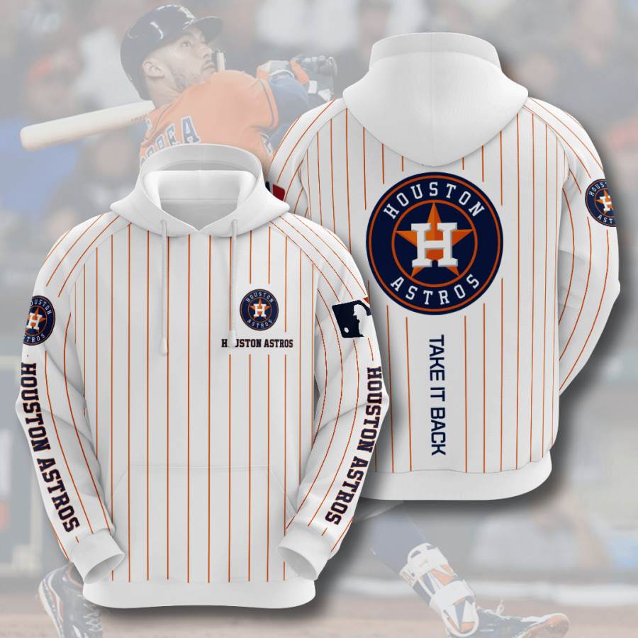 Sports Baseball Mlb Houston Astros Usa 500 3d Hoodie