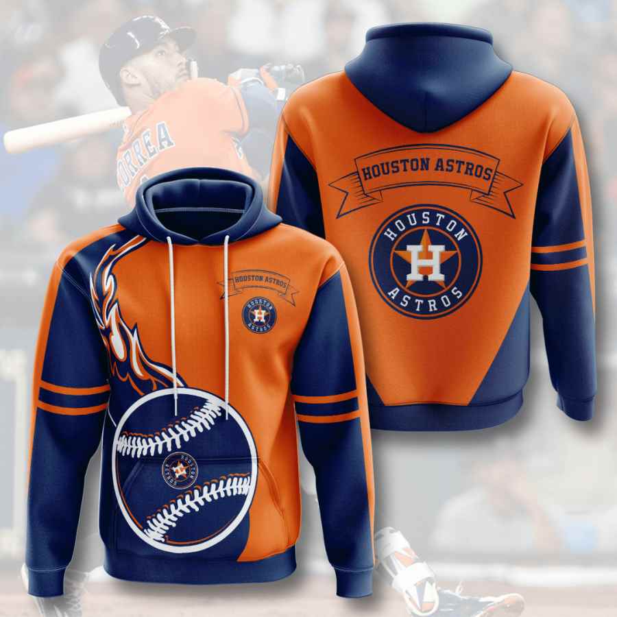 Sports Baseball Mlb Houston Astros Usa 502 3d Hoodie