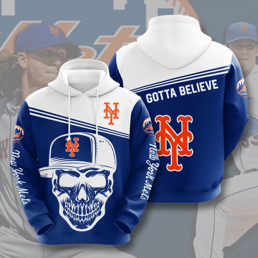 Sports Baseball Mlb New York Mets Usa 570 3d Hoodie