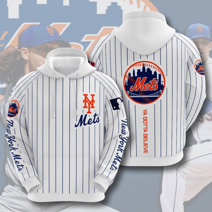 Sports Baseball Mlb New York Mets Usa 571 3d Hoodie