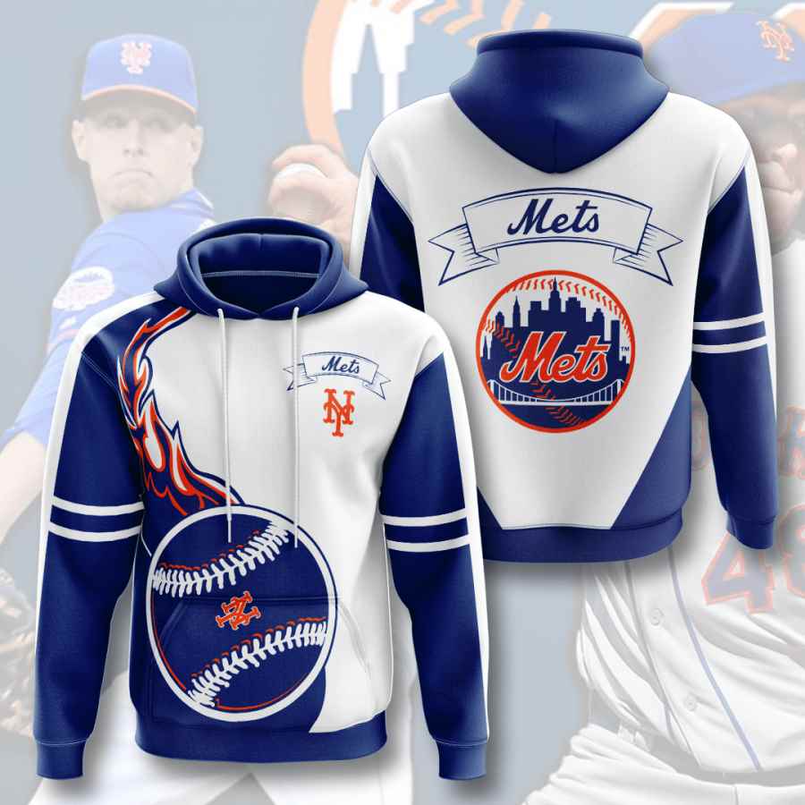 Sports Baseball Mlb New York Mets Usa 572 3d Hoodie