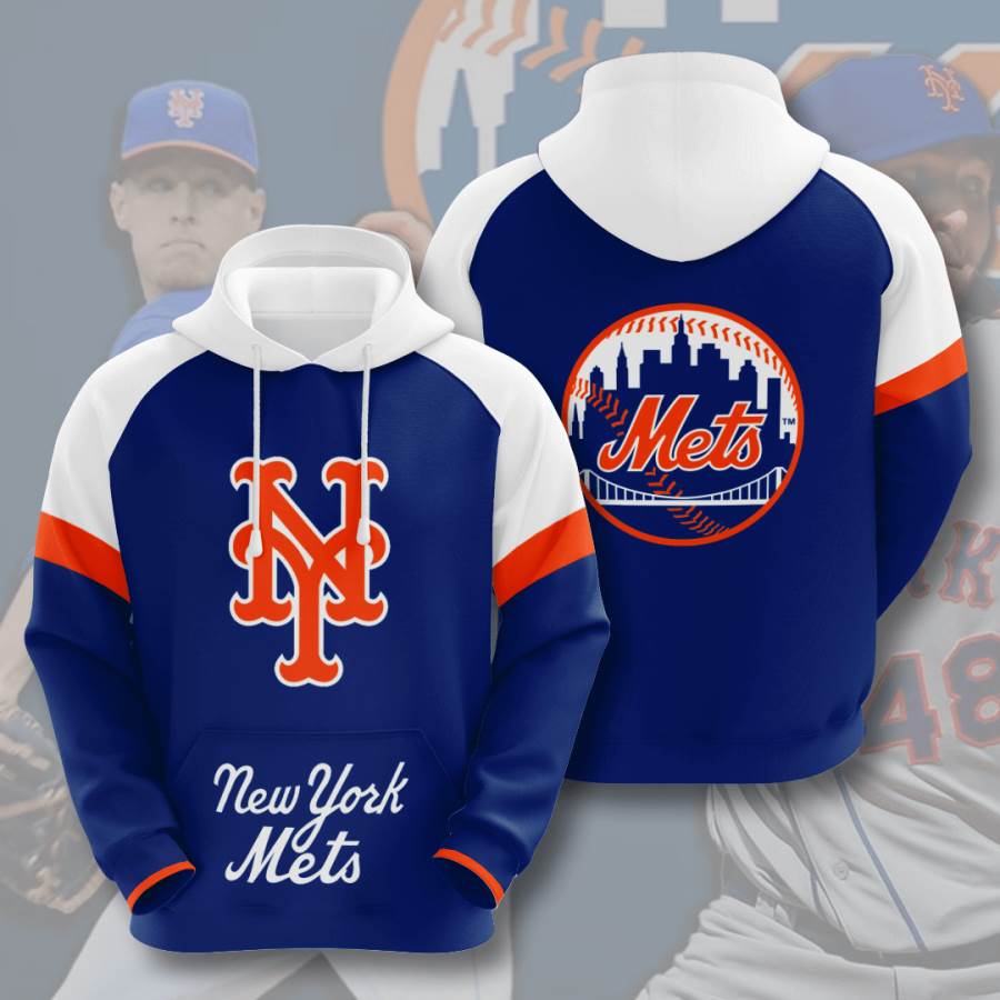 Sports Baseball Mlb New York Mets Usa 574 3d Hoodie