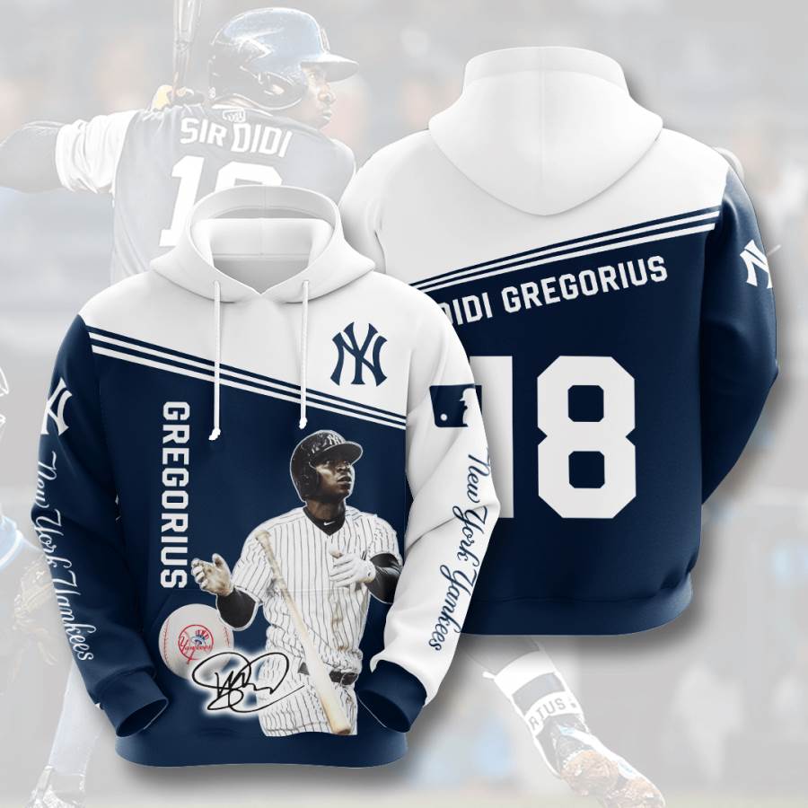 Sports Baseball Mlb New York Yankees Didi Gregorius Usa 856 3d Hoodie