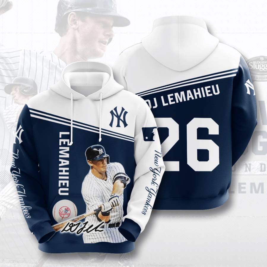 Sports Baseball Mlb New York Yankees Dj Lemahieu Usa 857 3d Hoodie