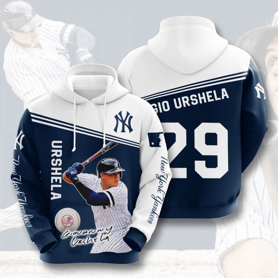 Sports Baseball Mlb New York Yankees Giovanny Urshela Usa 860 3d Hoodie