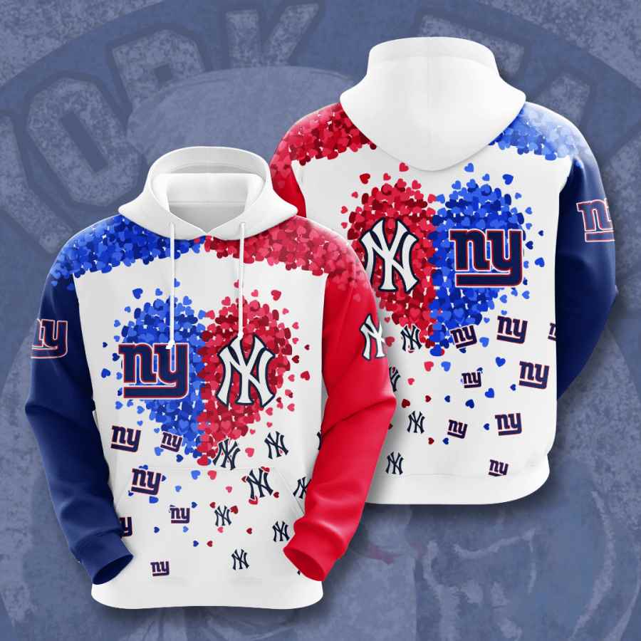 Sports Baseball Mlb New York Yankees Usa 1419 3d Hoodie