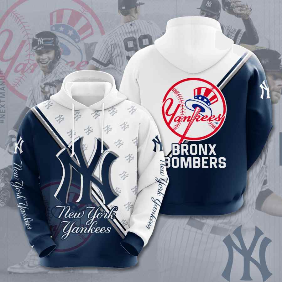 Sports Baseball Mlb New York Yankees Usa 1423 3d Hoodie