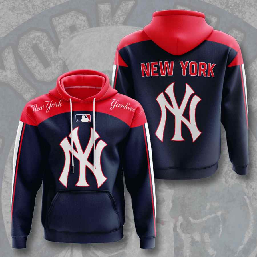 Sports Baseball Mlb New York Yankees Usa 248 3d Hoodie