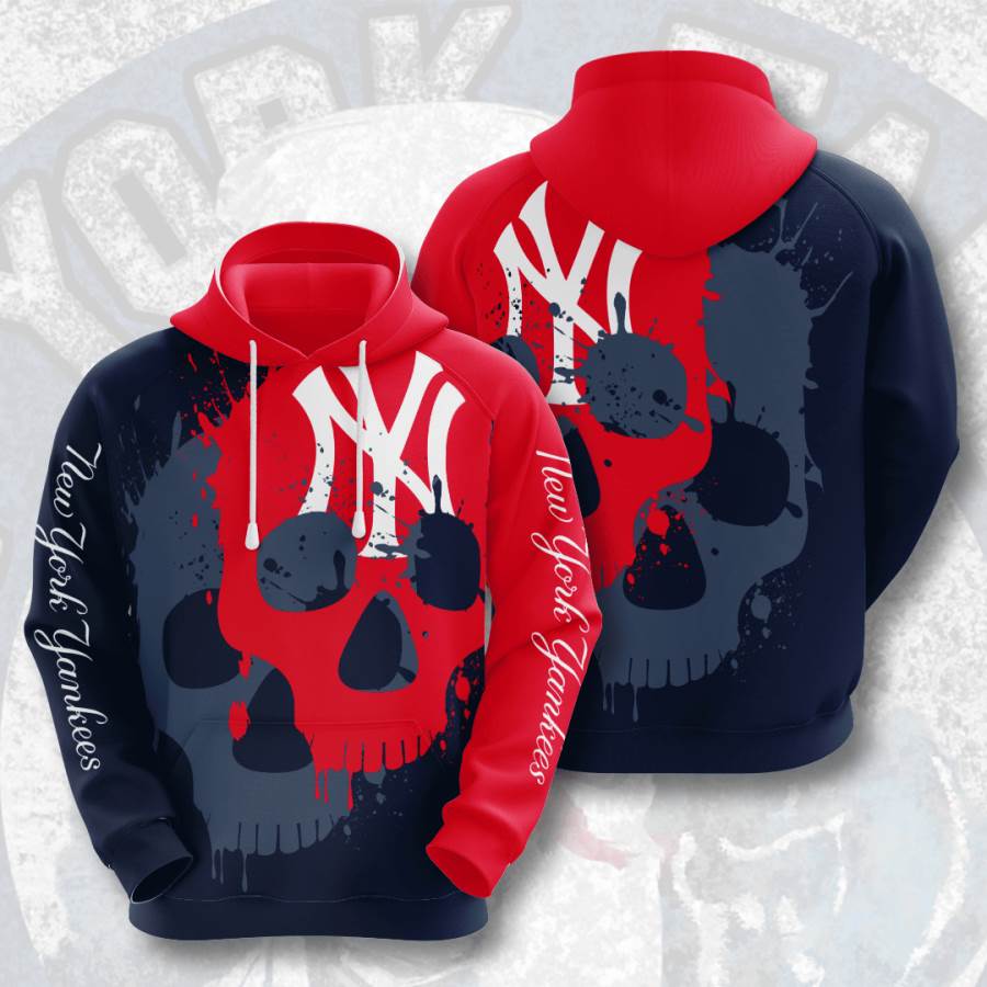 Sports Baseball Mlb New York Yankees Usa 253 3d Hoodie