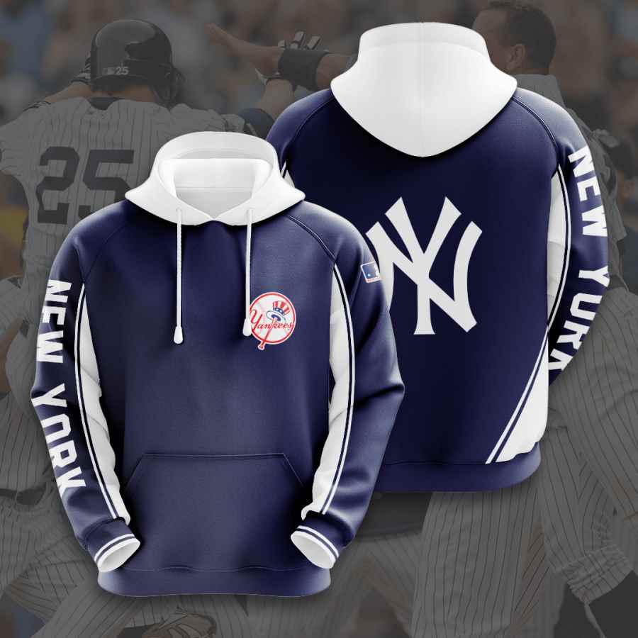 Sports Baseball Mlb New York Yankees Usa 254 3d Hoodie