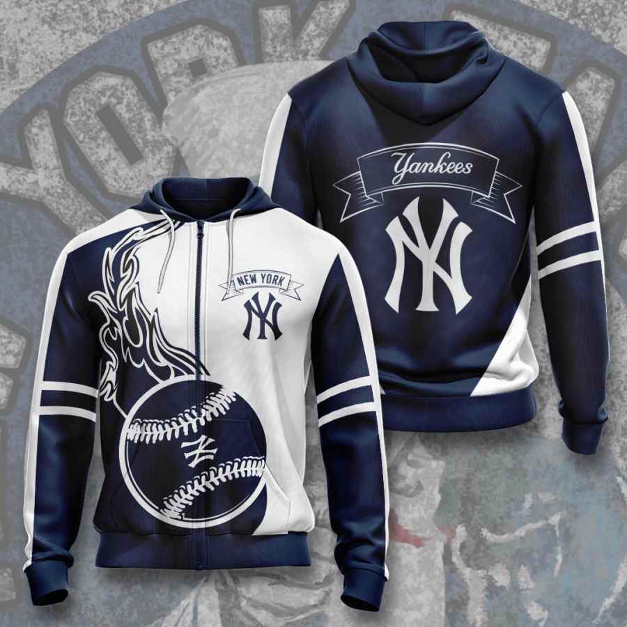 Sports Baseball Mlb New York Yankees Usa 256 3d Hoodie