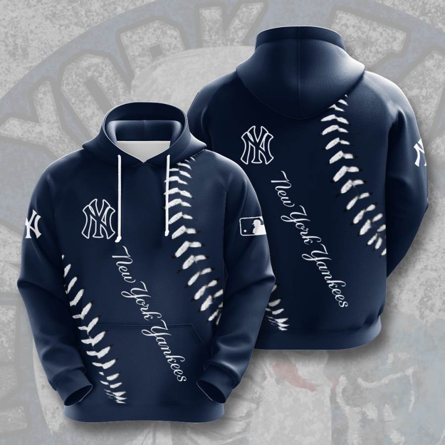 Sports Baseball Mlb New York Yankees Usa 578 3d Hoodie