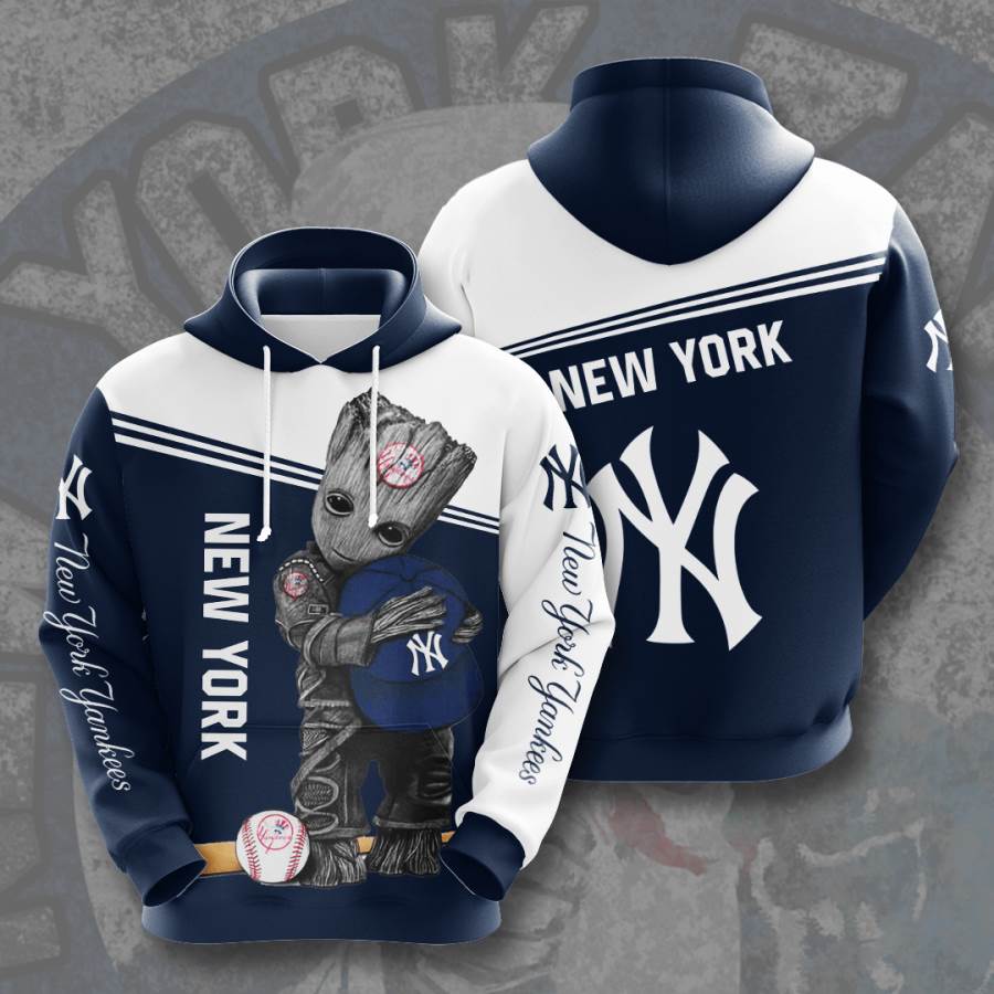 Sports Baseball Mlb New York Yankees Usa 580 3d Hoodie