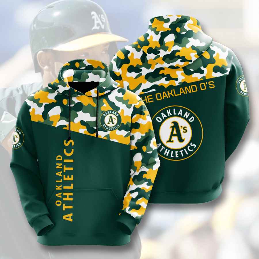 Sports Baseball Mlb Oakland Athletics Usa 266 3d Hoodie