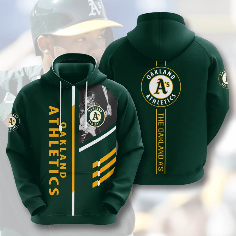 Sports Baseball Mlb Oakland Athletics Usa 267 3d Hoodie