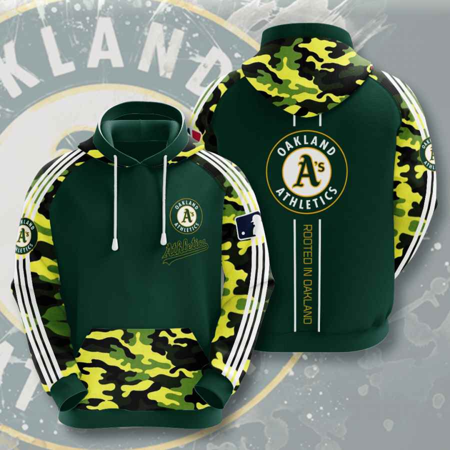 Sports Baseball Mlb Oakland Athletics Usa 597 3d Hoodie