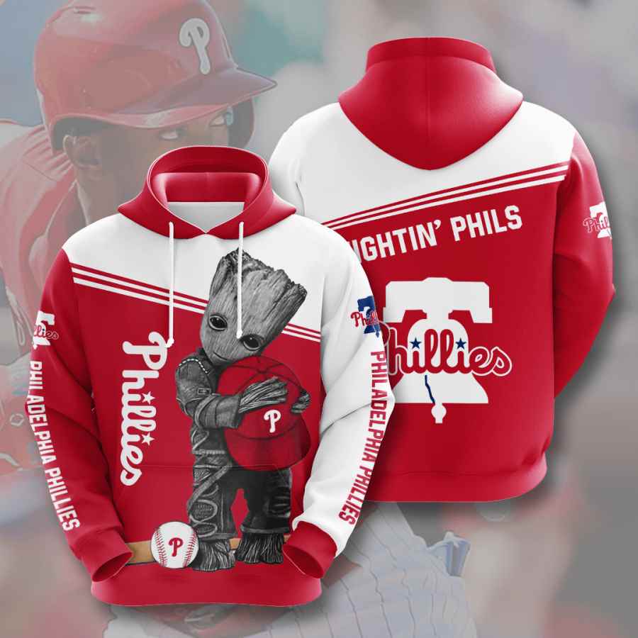 Sports Baseball Mlb Philadelphia Phillies Usa 626 3d Hoodie