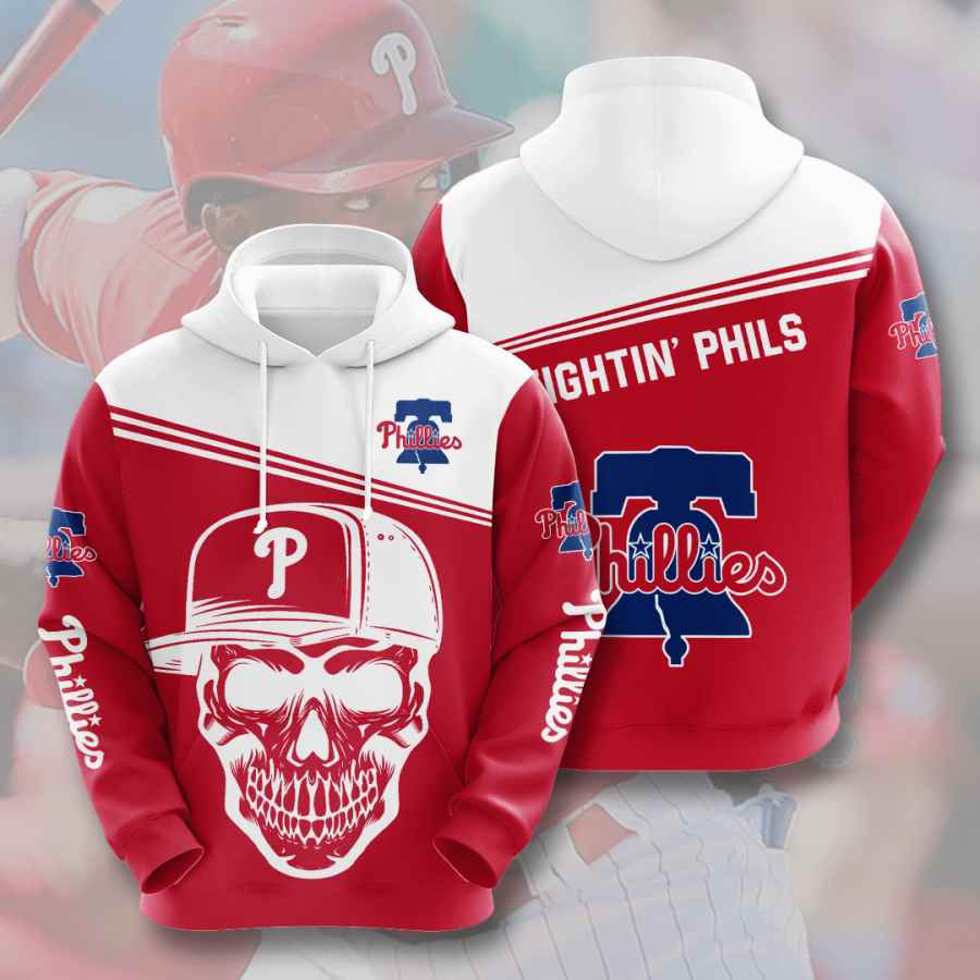 Sports Baseball Mlb Philadelphia Phillies Usa 628 3d Hoodie