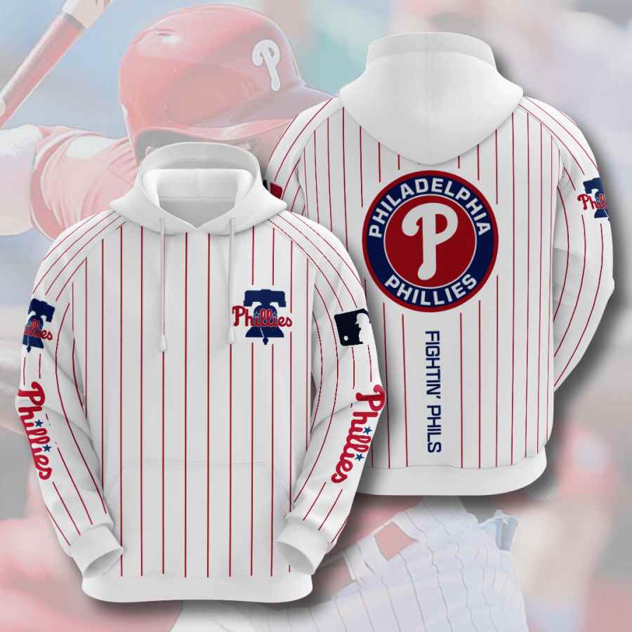 Sports Baseball Mlb Philadelphia Phillies Usa 629 3d Hoodie