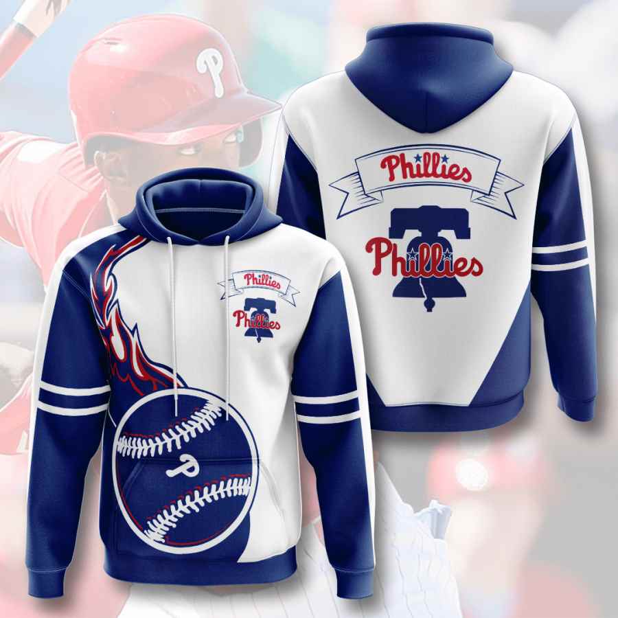 Sports Baseball Mlb Philadelphia Phillies Usa 630 3d Hoodie