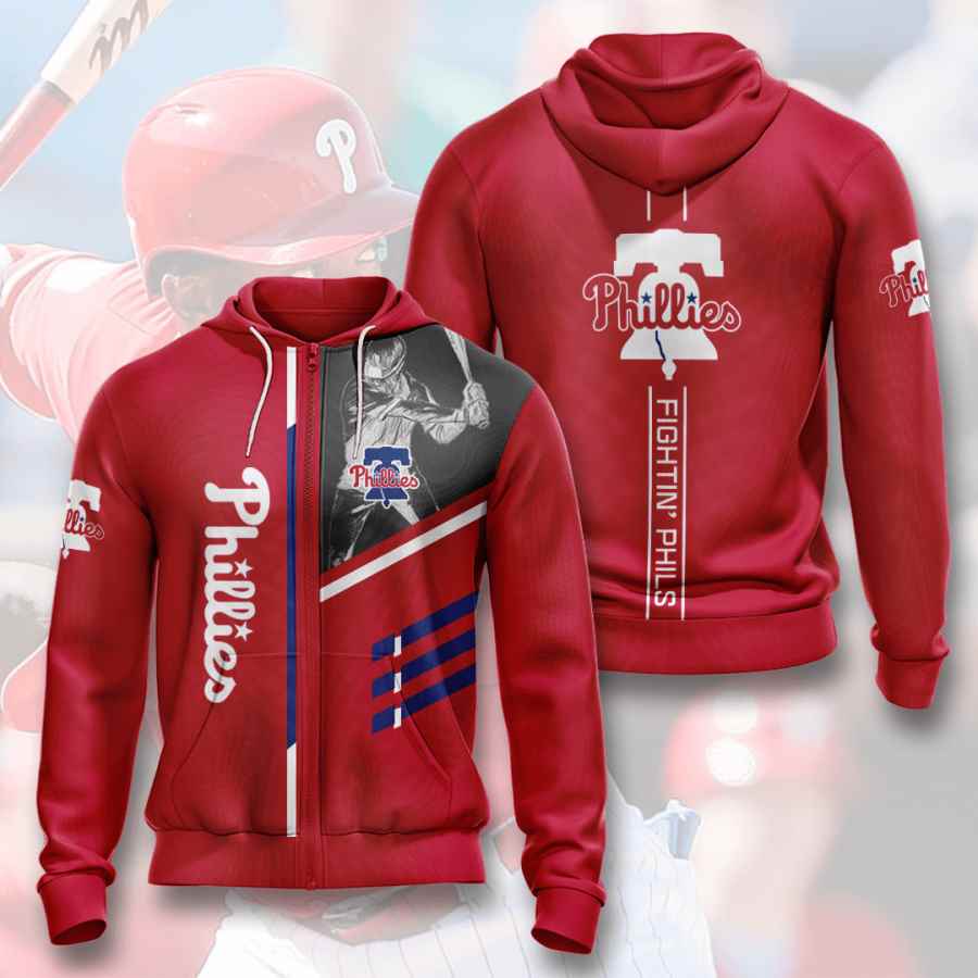 Sports Baseball Mlb Philadelphia Phillies Usa 631 3d Hoodie