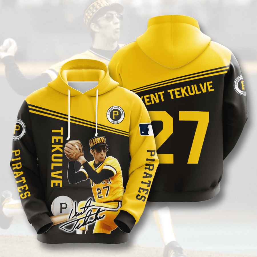 Sports Baseball Mlb Pittsburgh Pirates Kent Tekulve Usa 872 3d Hoodie