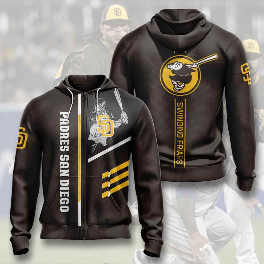 Sports Baseball Mlb San Diego Padres Usa 637 3d Hoodie