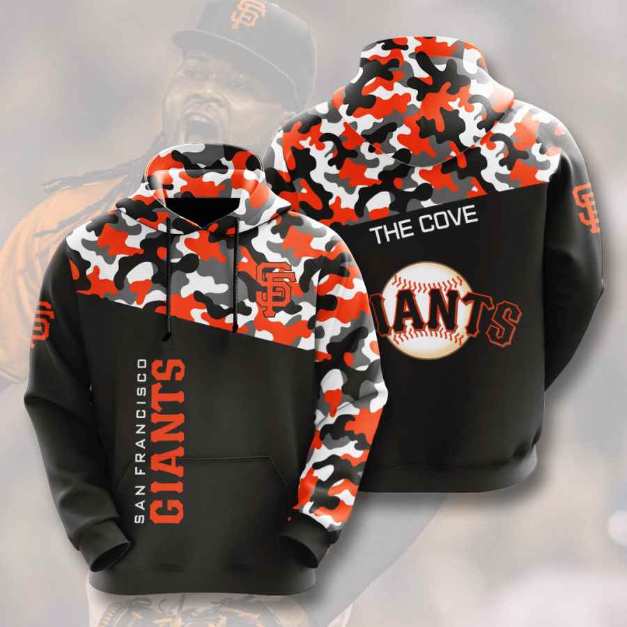 Sports Baseball Mlb San Francisco Giants Usa 302 3d Hoodie