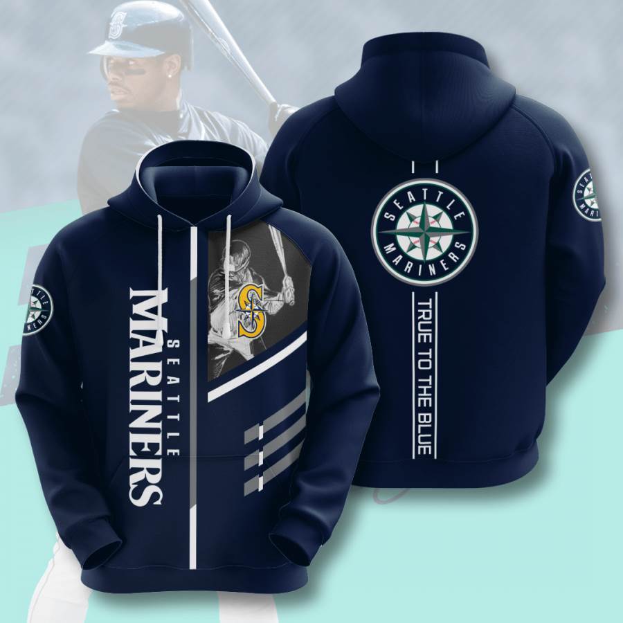 Sports Baseball Mlb Seattle Mariners Usa 306 3d Hoodie