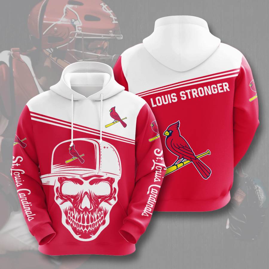 Sports Baseball Mlb St Louis Cardinals Usa 655 3d Hoodie