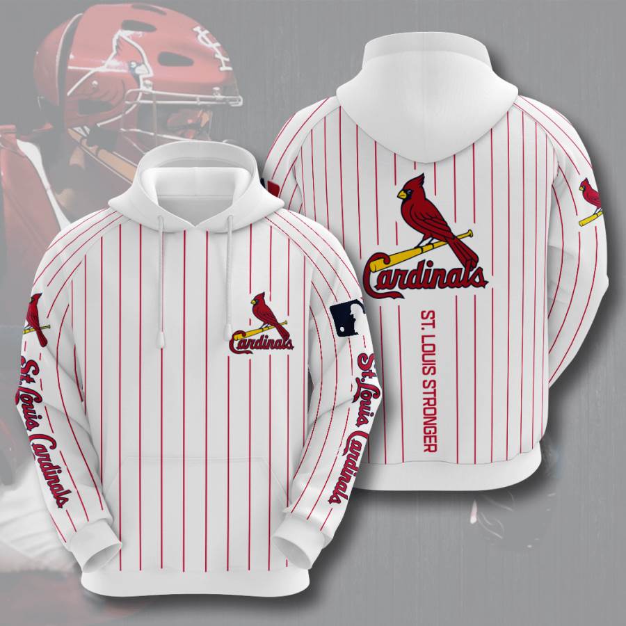 Sports Baseball Mlb St Louis Cardinals Usa 656 3d Hoodie