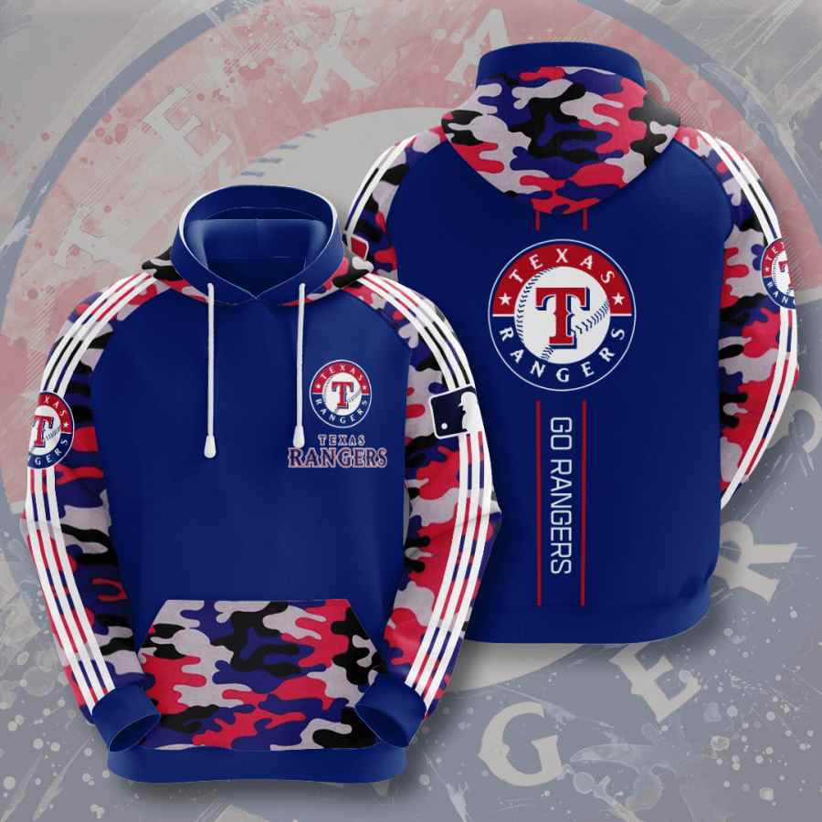 Sports Baseball Mlb Texas Rangers Usa 673 3d Hoodie