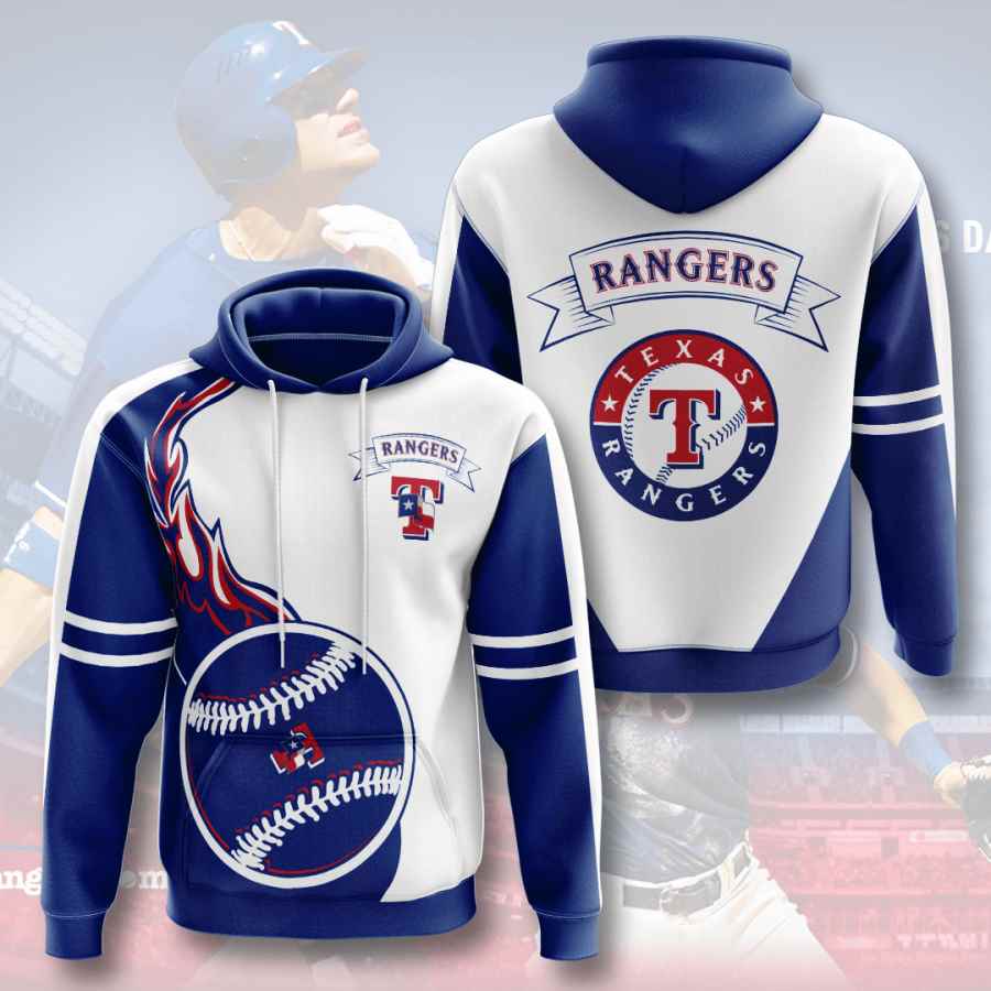 Sports Baseball Mlb Texas Rangers Usa 675 3d Hoodie