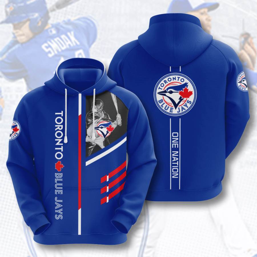 Sports Baseball Mlb Toronto Blue Jays Usa 336 3d Hoodie