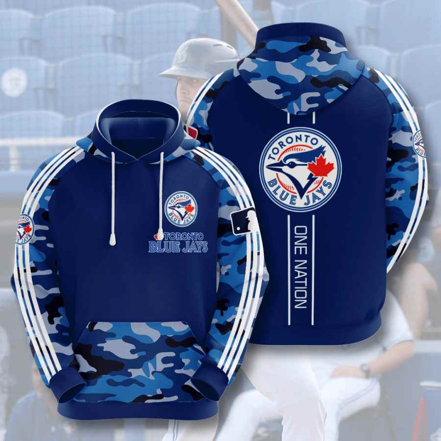 Sports Baseball Mlb Toronto Blue Jays Usa 677 3d Hoodie