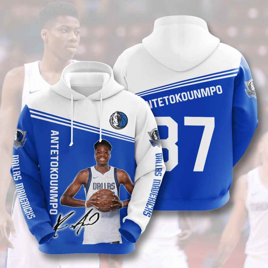 Sports Basketball Nba Dallas Mavericks Kostas Antetokounmpo Usa 1002 3d Hoodie