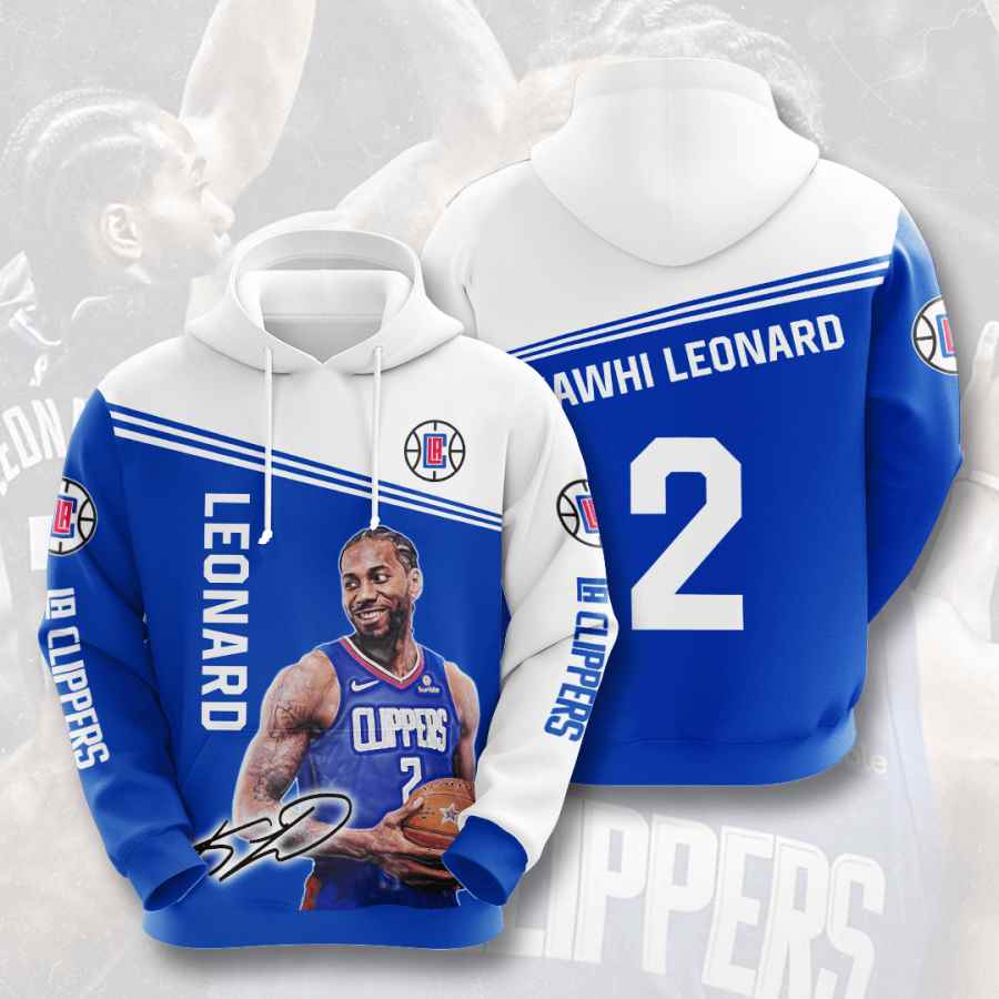 Sports Basketball Nba Los Angeles Clippers Kawhi Leonard Usa 1089 3d Hoodie