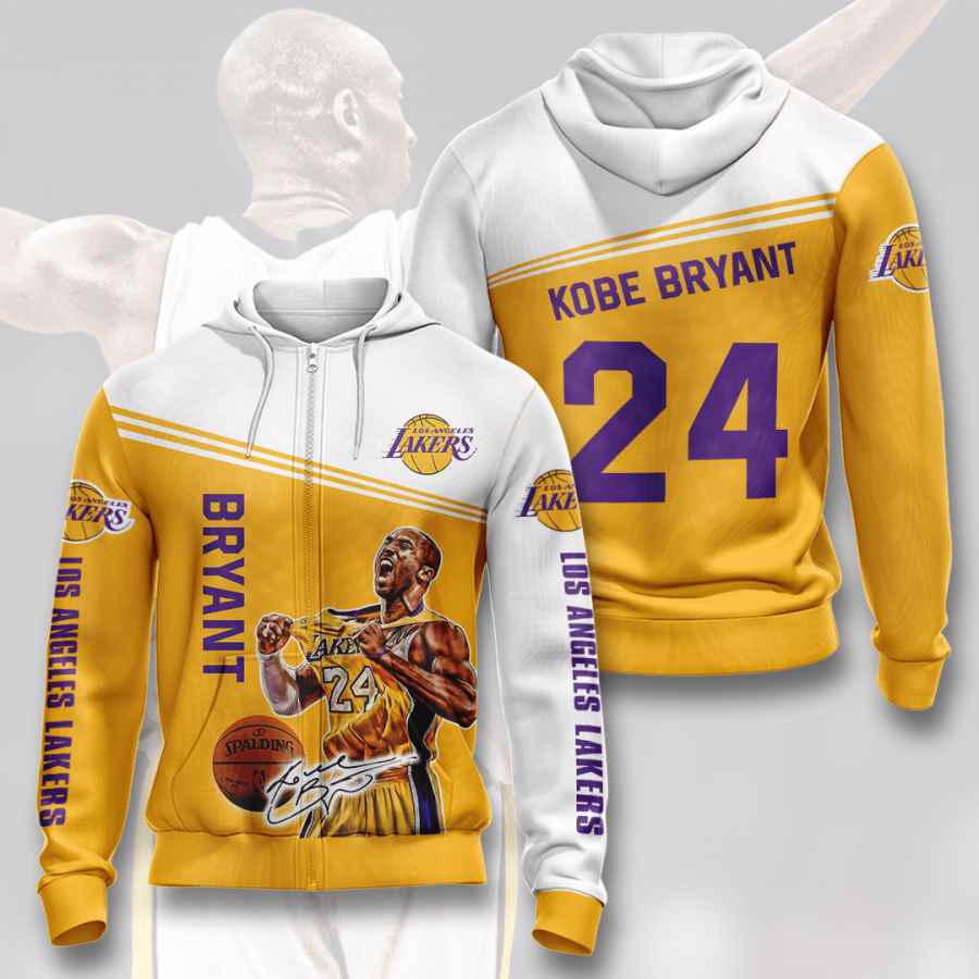 Sports Basketball Nba Los Angeles Lakers Kobe Bryant Usa 1398 3d Hoodie