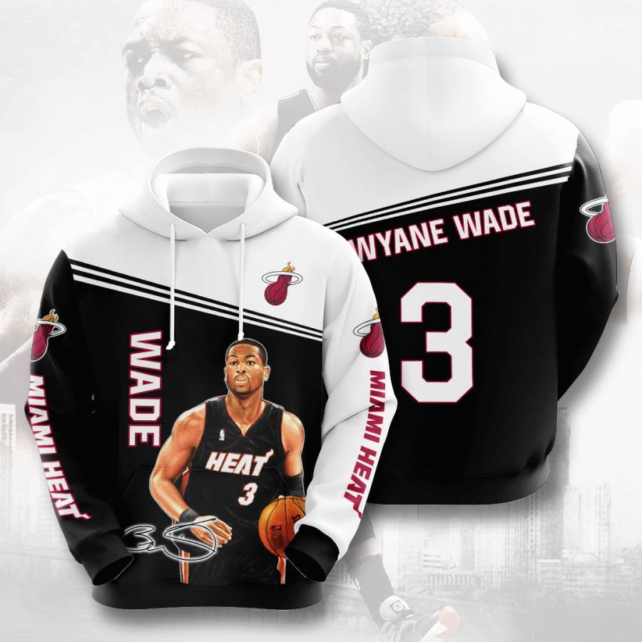 Sports Basketball Nba Miami Heat Usa 535 3d Hoodie