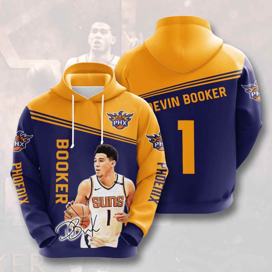 Sports Basketball Nba Phoenix Suns Devin Booker Usa 1196 3d Hoodie