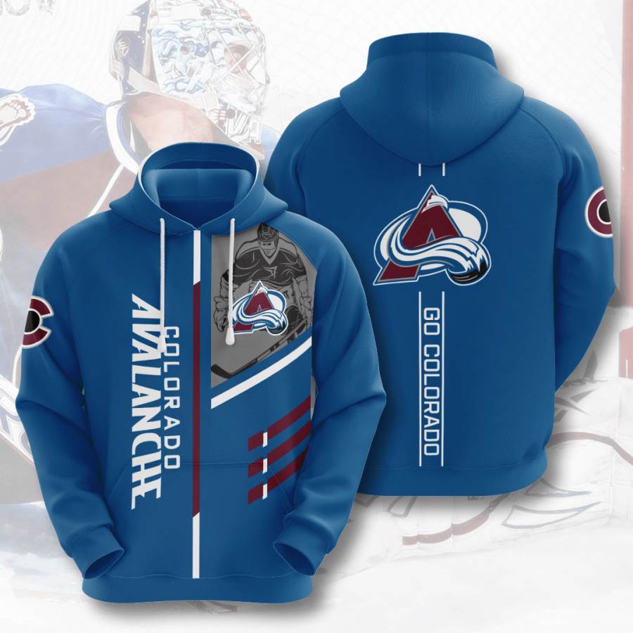 Sports Hockey Nhl Colorado Avalanche Usa 117 3d Hoodie