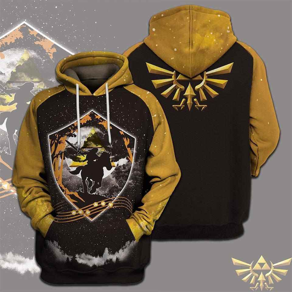 The Legend Of Zelda 3d All Over Printed Hoodie 3d